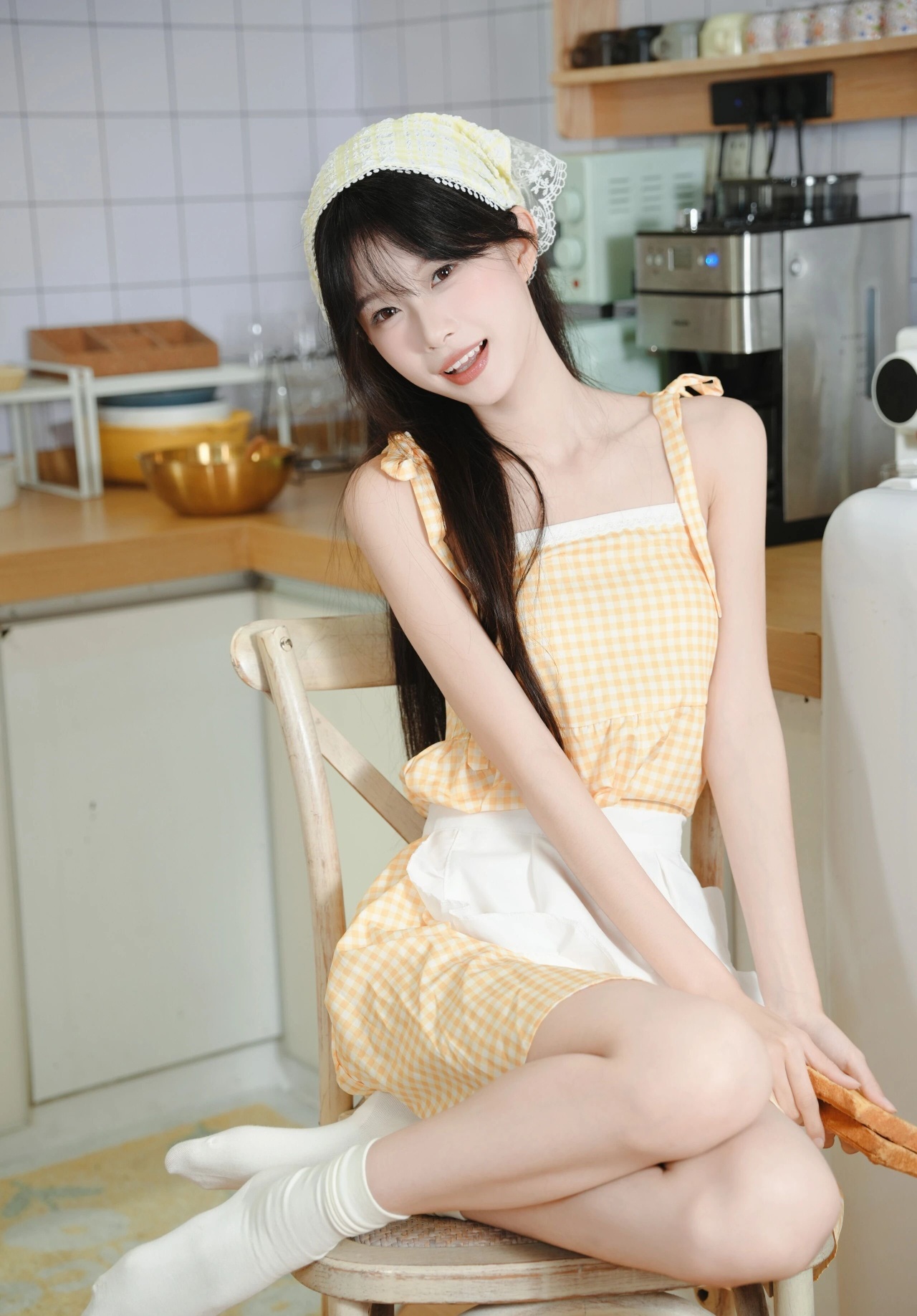 【网图】厨房美少女 【网图】厨房美少女