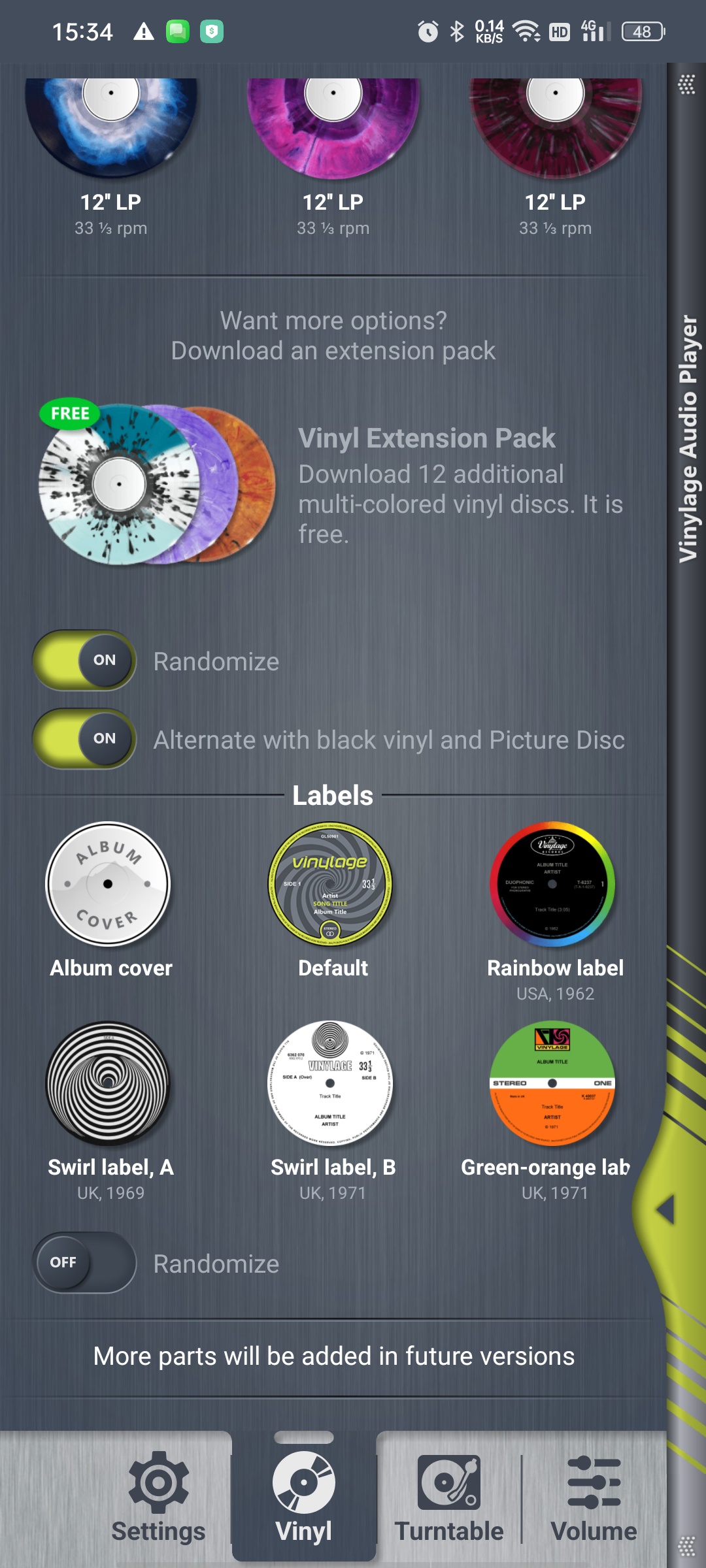 【分享】Vinylage黑胶音乐播放器高级版复古唱机+逼真搓碟 【分享】Vinylage黑胶音乐播放器高级版复古唱机+逼真搓碟