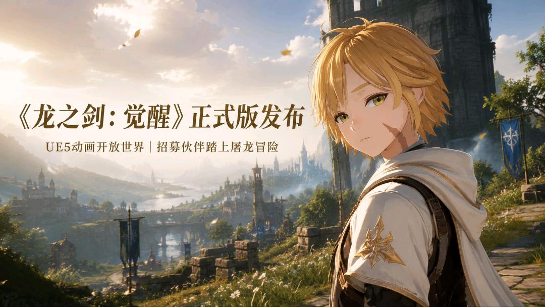 《龙之剑:觉醒》正式版UE5动画开放世界RPG 《龙之剑:觉醒》正式版UE5动画开放世界RPG