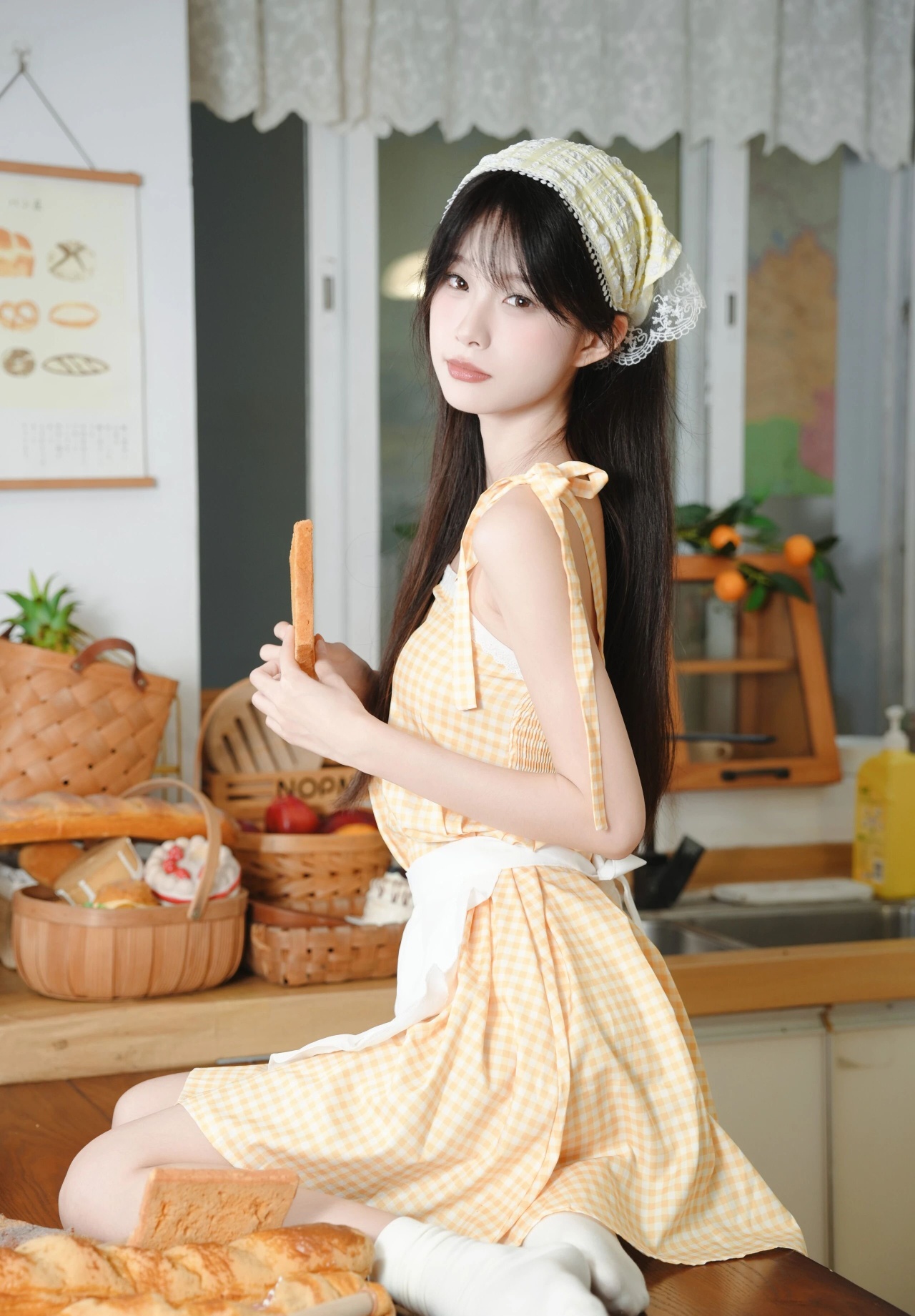【网图】厨房美少女 【网图】厨房美少女