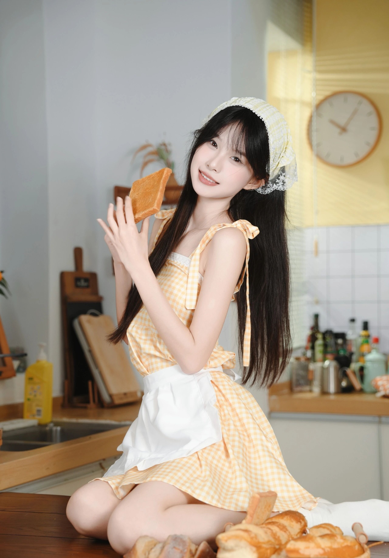 【网图】厨房美少女 【网图】厨房美少女